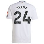 aston villa adidas away shirt 2024-25 with onana 24 printing Collection - Official Aston Villa Kits