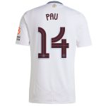 aston villa adidas away shirt 2024-25 with pau 14 cup printing Collection - Official Aston Villa Kits