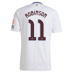 aston villa adidas away shirt 2024-25 with robinson 11 cup printing Collection - Official Aston Villa Kits