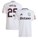aston villa adidas away shirt 2024-25 with taylor 25 cup printing Collection - Official Aston Villa Kits