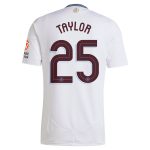 aston villa adidas away shirt 2024-25 with taylor 25 cup printing Collection - Official Aston Villa Kits
