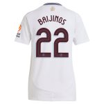 aston villa adidas away shirt 2024-25 – womens with baijings 22 cup printing Collection - Official Aston Villa Kits