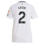 aston villa adidas away shirt 2024-25 – womens with cash 2 printing Collection - Official Aston Villa Kits