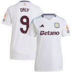 aston villa adidas away shirt 2024-25 – womens with daly 9 cup printing Collection - Official Aston Villa Kits