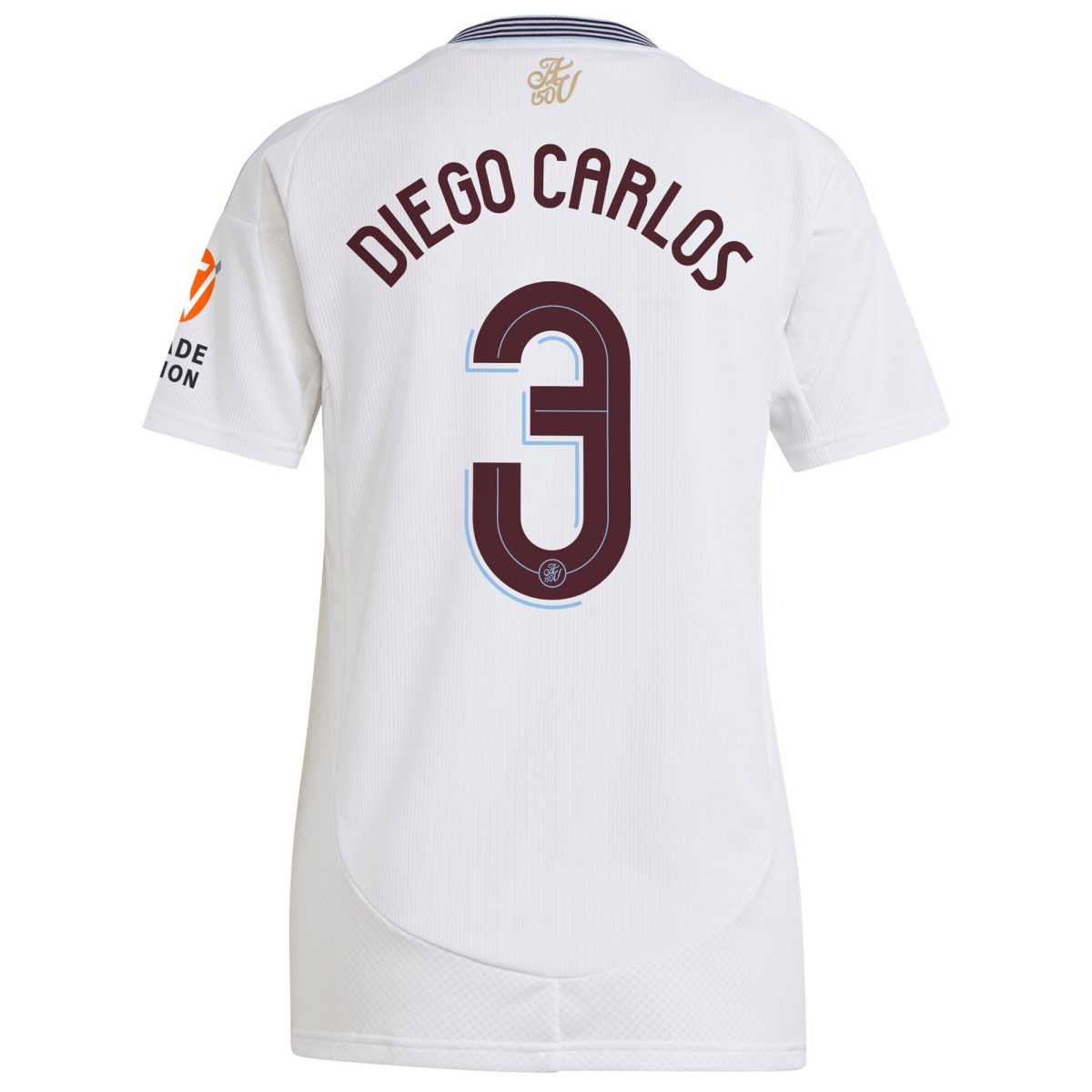 aston villa adidas away shirt 2024-25 – womens with diego carlos 3 cup printing Collection - Official Aston Villa Kits