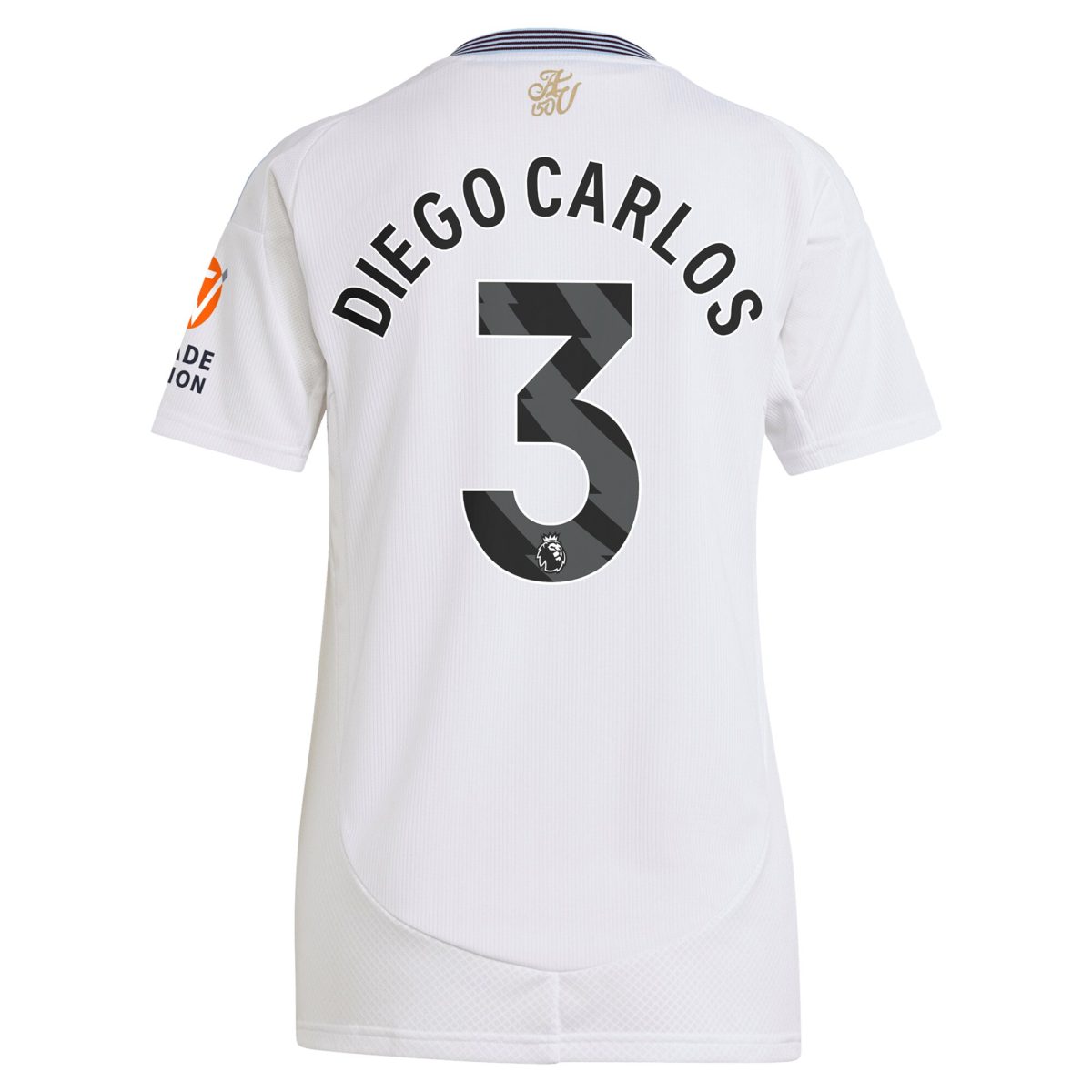 aston villa adidas away shirt 2024-25 – womens with diego carlos 3 printing Collection - Official Aston Villa Kits