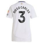 aston villa adidas away shirt 2024-25 – womens with diego carlos 3 printing Collection - Official Aston Villa Kits