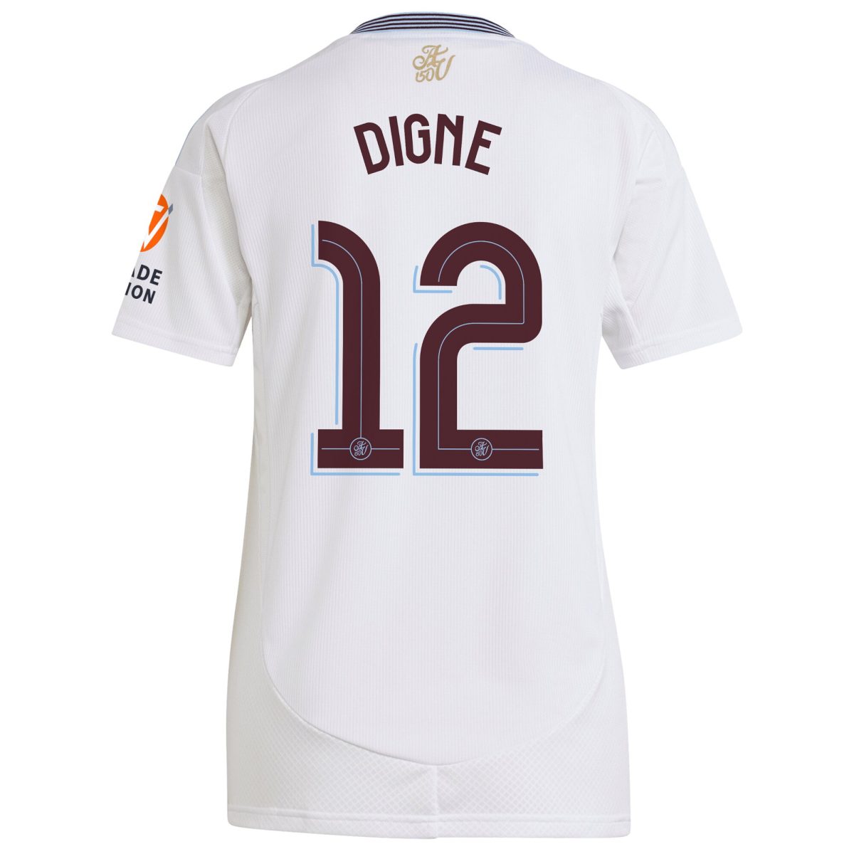 aston villa adidas away shirt 2024-25 – womens with digne 12 cup printing Collection - Official Aston Villa Kits