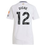 aston villa adidas away shirt 2024-25 – womens with digne 12 printing Collection - Official Aston Villa Kits
