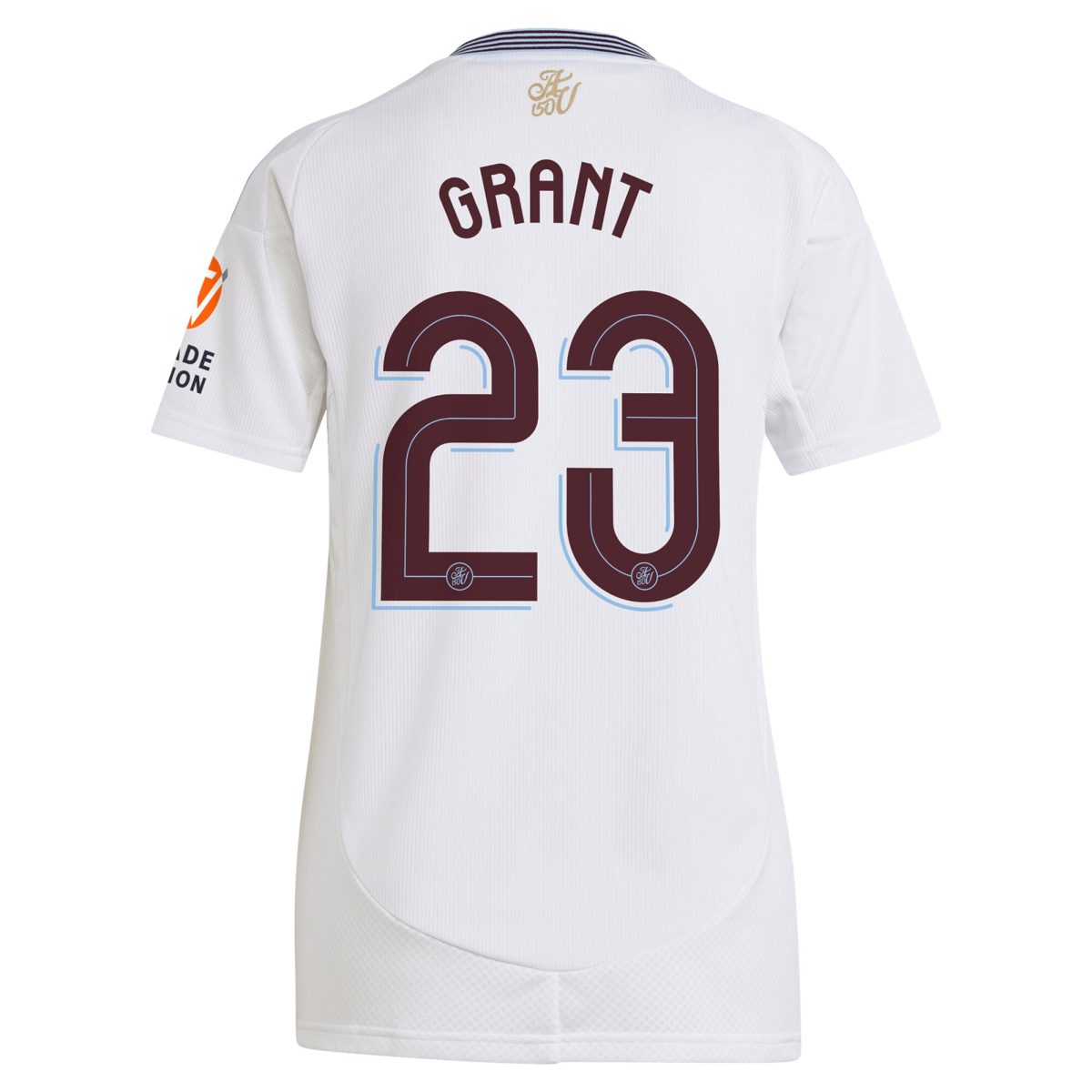aston villa adidas away shirt 2024-25 – womens with grant 23 cup printing Collection - Official Aston Villa Kits