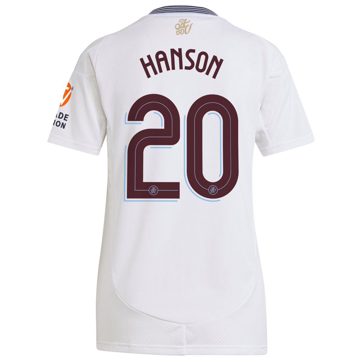 aston villa adidas away shirt 2024-25 – womens with hanson 20 cup printing Collection - Official Aston Villa Kits