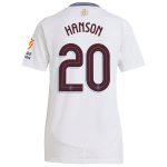 aston villa adidas away shirt 2024-25 – womens with hanson 20 cup printing Collection - Official Aston Villa Kits