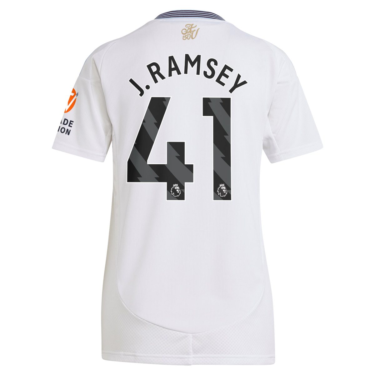 aston villa adidas away shirt 2024-25 – womens with j. ramsey 41 printing Collection - Official Aston Villa Kits