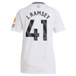 aston villa adidas away shirt 2024-25 – womens with j. ramsey 41 printing Collection - Official Aston Villa Kits