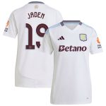 aston villa adidas away shirt 2024-25 – womens with jaden 19 cup printing Collection - Official Aston Villa Kits