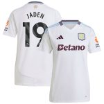 aston villa adidas away shirt 2024-25 – womens with jaden 19 printing Collection - Official Aston Villa Kits