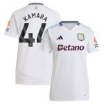 aston villa adidas away shirt 2024-25 – womens with kamara 44 printing Collection - Official Aston Villa Kits