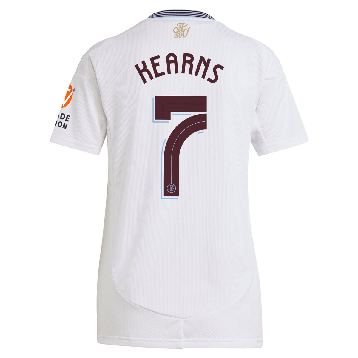 aston villa adidas away shirt 2024-25 – womens with kearns 7 cup printing Collection - Official Aston Villa Kits