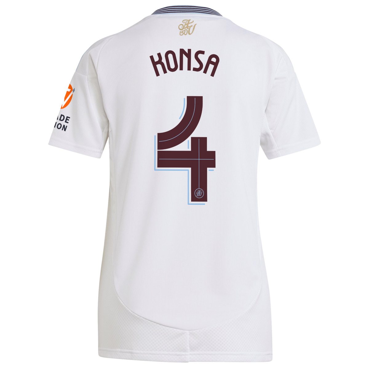 aston villa adidas away shirt 2024-25 – womens with konsa 4 cup printing Collection - Official Aston Villa Kits