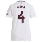aston villa adidas away shirt 2024-25 – womens with konsa 4 cup printing Collection - Official Aston Villa Kits