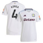 aston villa adidas away shirt 2024-25 – womens with konsa 4 printing Collection - Official Aston Villa Kits