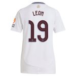 aston villa adidas away shirt 2024-25 – womens with leon 19 cup printing Collection - Official Aston Villa Kits