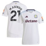 aston villa adidas away shirt 2024-25 – womens with m.asensio 21 printing Collection - Official Aston Villa Kits