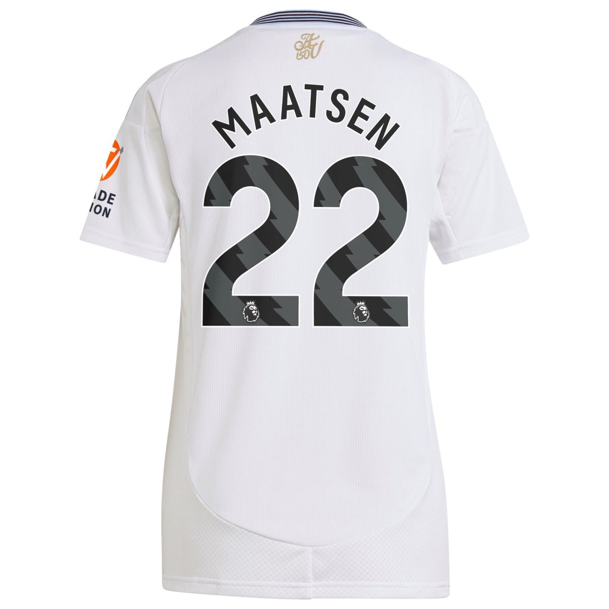 aston villa adidas away shirt 2024-25 – womens with maatsen 22 printing Collection - Official Aston Villa Kits