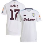 aston villa adidas away shirt 2024-25 – womens with malen 17 cup printing Collection - Official Aston Villa Kits