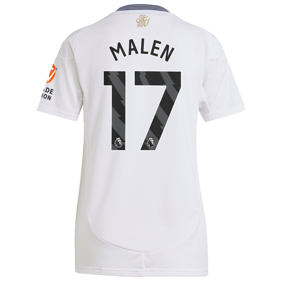 aston villa adidas away shirt 2024-25 – womens with malen 17 printing Collection - Official Aston Villa Kits