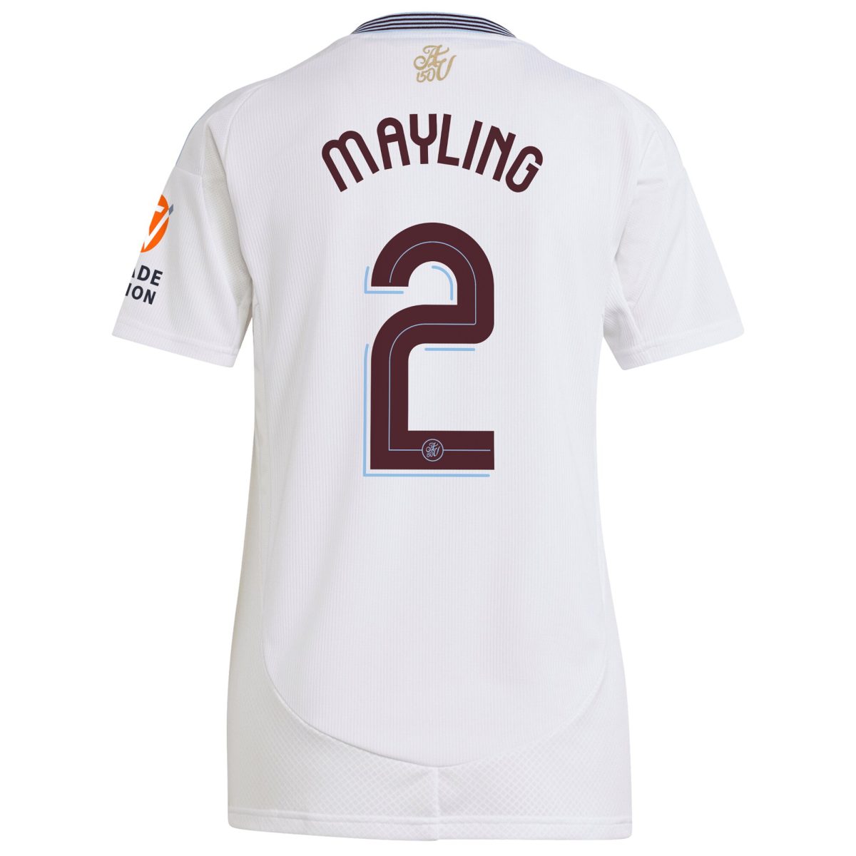 aston villa adidas away shirt 2024-25 – womens with mayling 2 cup printing Collection - Official Aston Villa Kits