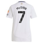 aston villa adidas away shirt 2024-25 – womens with mcginn 7 printing Collection - Official Aston Villa Kits