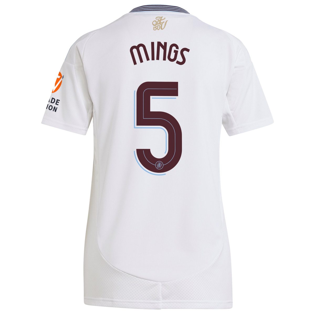 aston villa adidas away shirt 2024-25 – womens with mings 5 cup printing Collection - Official Aston Villa Kits
