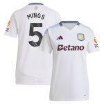 aston villa adidas away shirt 2024-25 – womens with mings 5 printing Collection - Official Aston Villa Kits