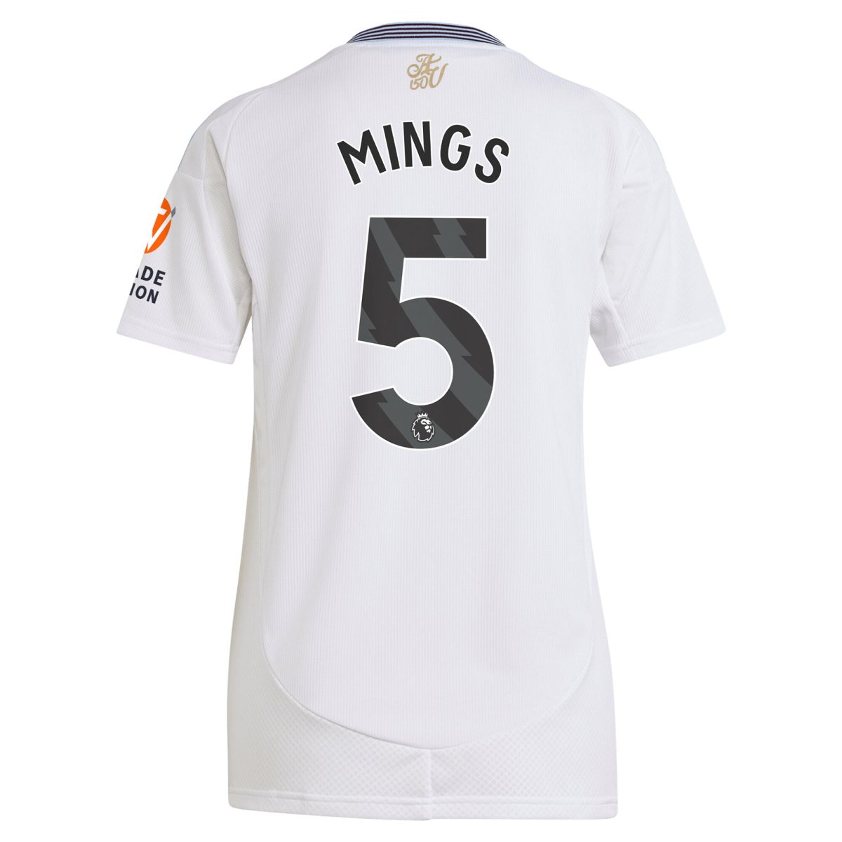 aston villa adidas away shirt 2024-25 – womens with mings 5 printing Collection - Official Aston Villa Kits