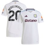 aston villa adidas away shirt 2024-25 – womens with nedeljković 20 printing Collection - Official Aston Villa Kits