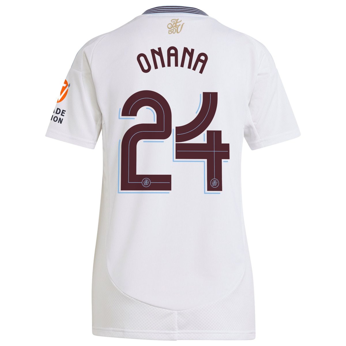 aston villa adidas away shirt 2024-25 – womens with onana 24 cup printing Collection - Official Aston Villa Kits
