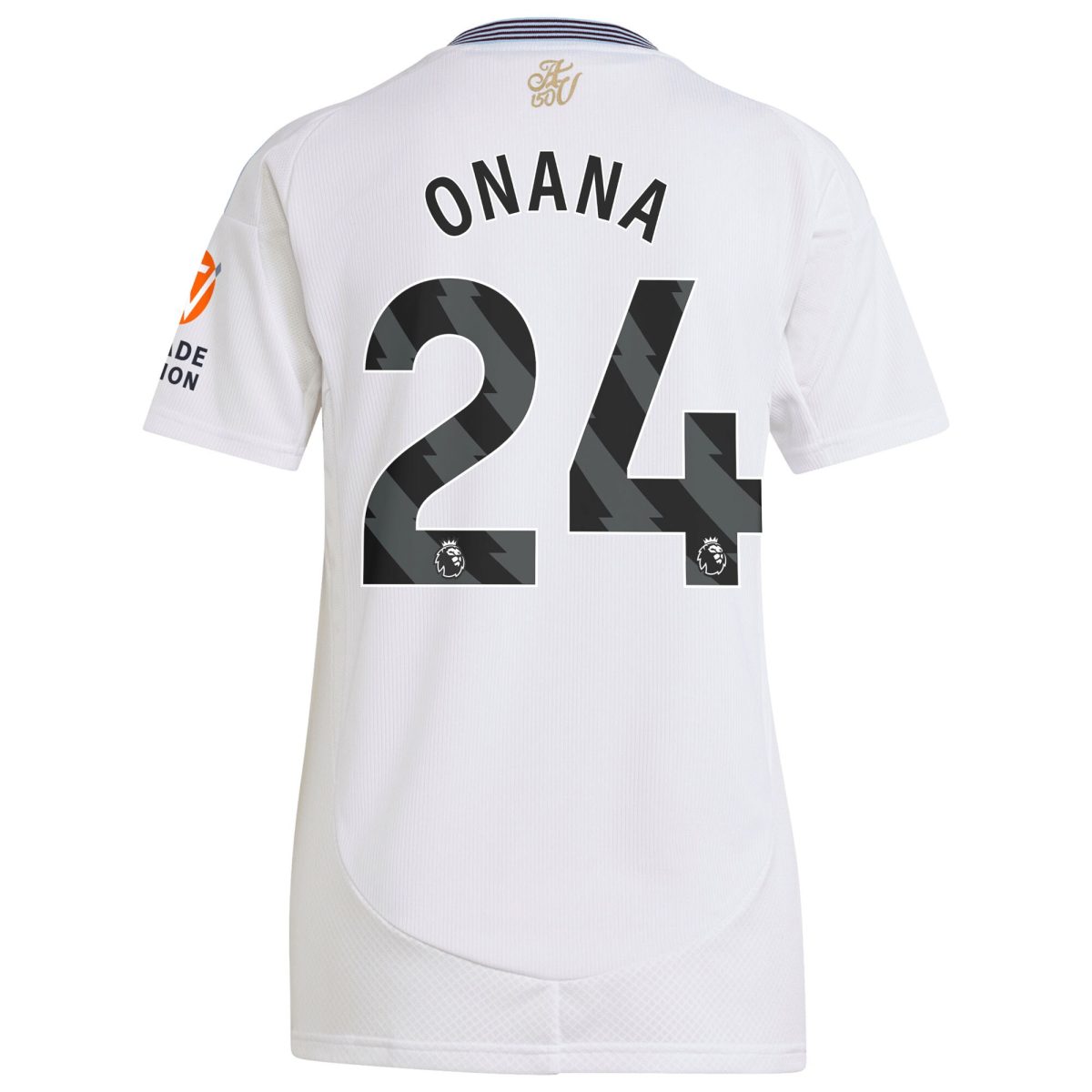 aston villa adidas away shirt 2024-25 – womens with onana 24 printing Collection - Official Aston Villa Kits