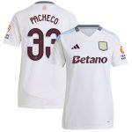 aston villa adidas away shirt 2024-25 – womens with pacheco 33 cup printing Collection - Official Aston Villa Kits