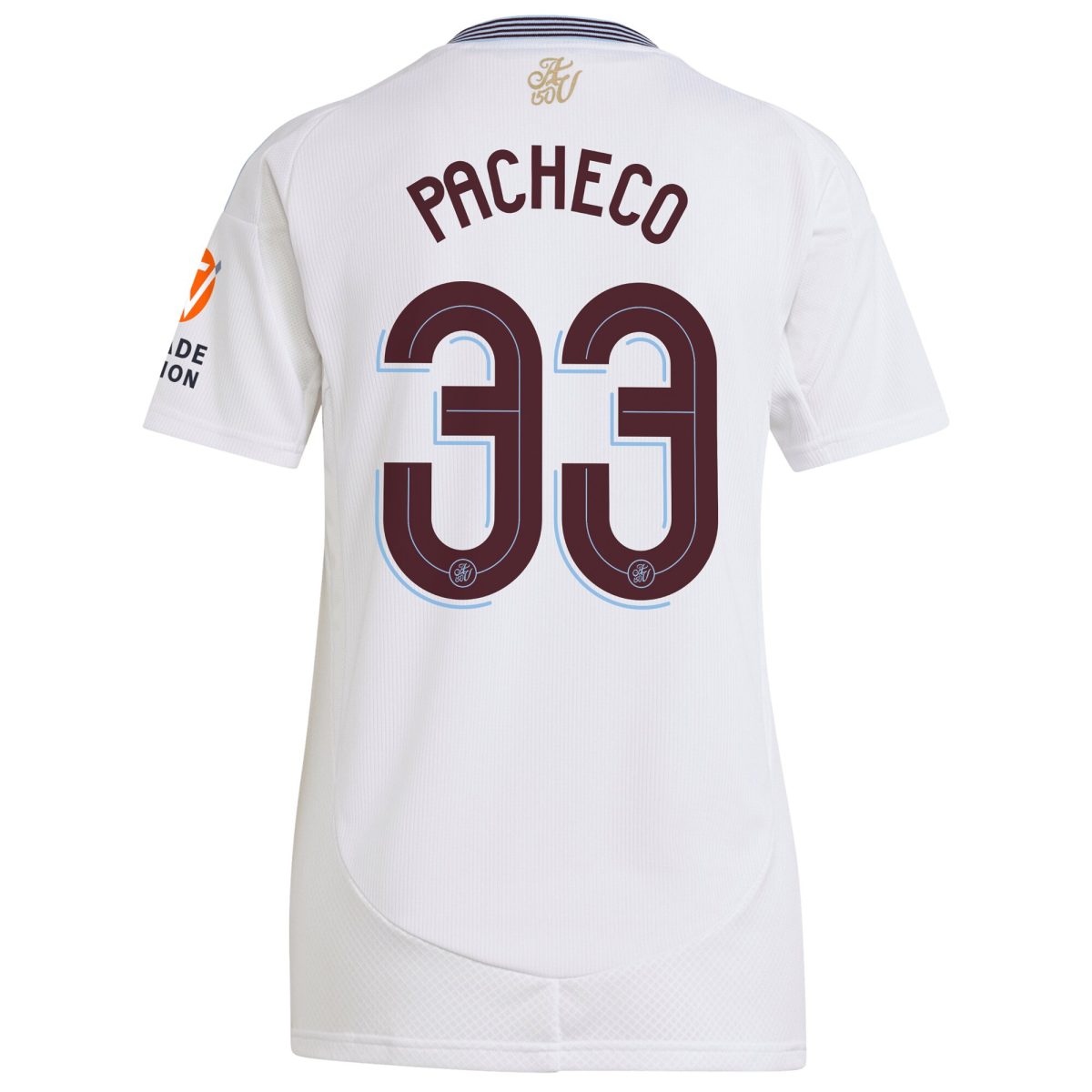 aston villa adidas away shirt 2024-25 – womens with pacheco 33 cup printing Collection - Official Aston Villa Kits