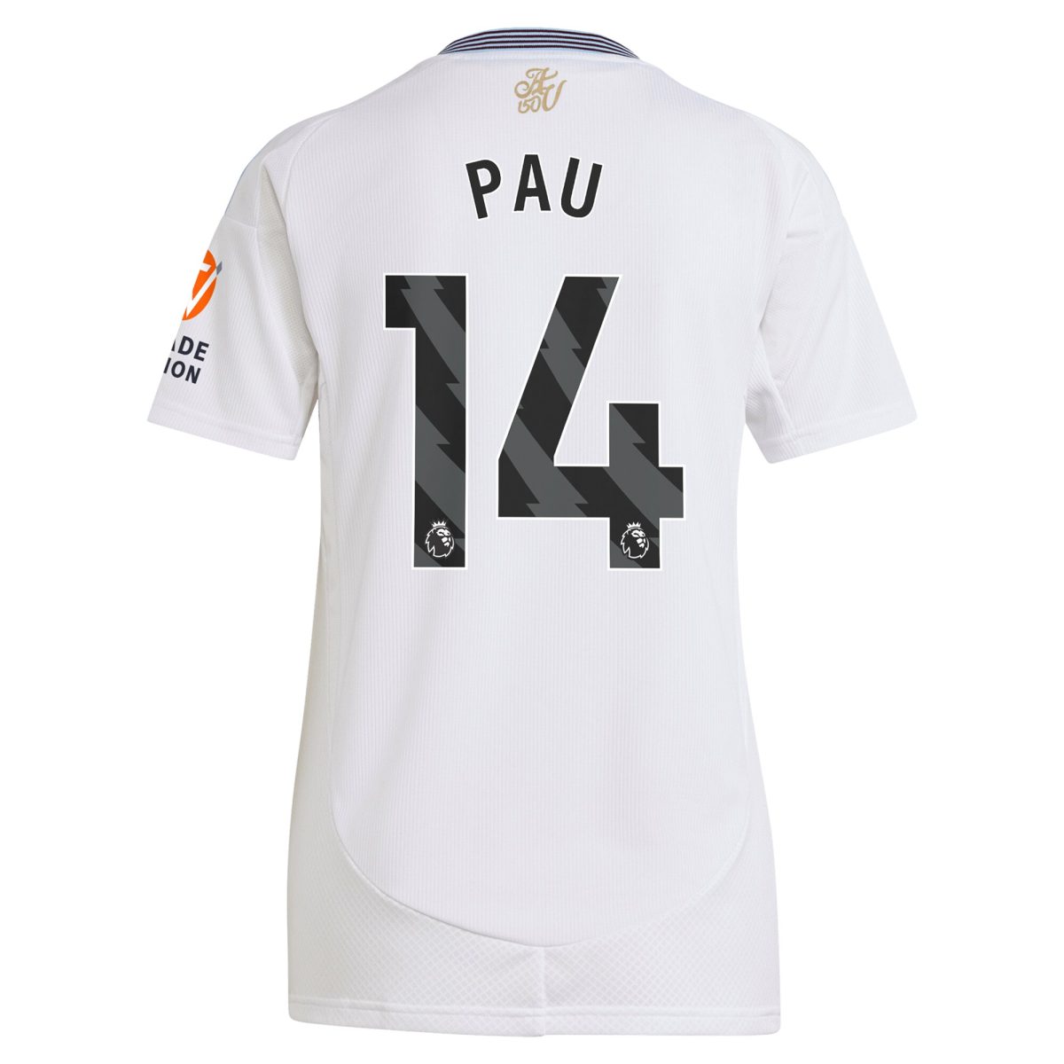 aston villa adidas away shirt 2024-25 – womens with pau 14 printing Collection - Official Aston Villa Kits