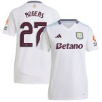 aston villa adidas away shirt 2024-25 – womens with rogers 27 cup printing Collection - Official Aston Villa Kits
