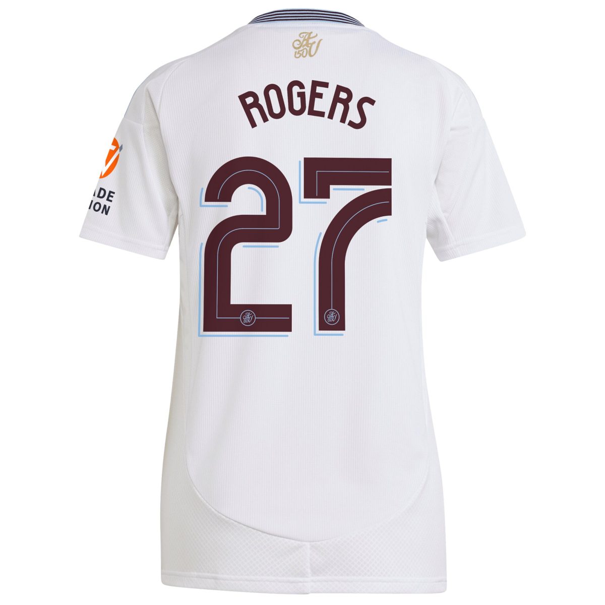 aston villa adidas away shirt 2024-25 – womens with rogers 27 cup printing Collection - Official Aston Villa Kits