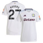 aston villa adidas away shirt 2024-25 – womens with rogers 27 printing Collection - Official Aston Villa Kits