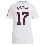 aston villa adidas away shirt 2024-25 – womens with salmon 17 cup printing Collection - Official Aston Villa Kits