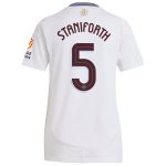 aston villa adidas away shirt 2024-25 – womens with staniforth 5 cup printing Collection - Official Aston Villa Kits