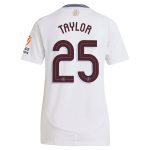 aston villa adidas away shirt 2024-25 – womens with taylor 25 cup printing Collection - Official Aston Villa Kits