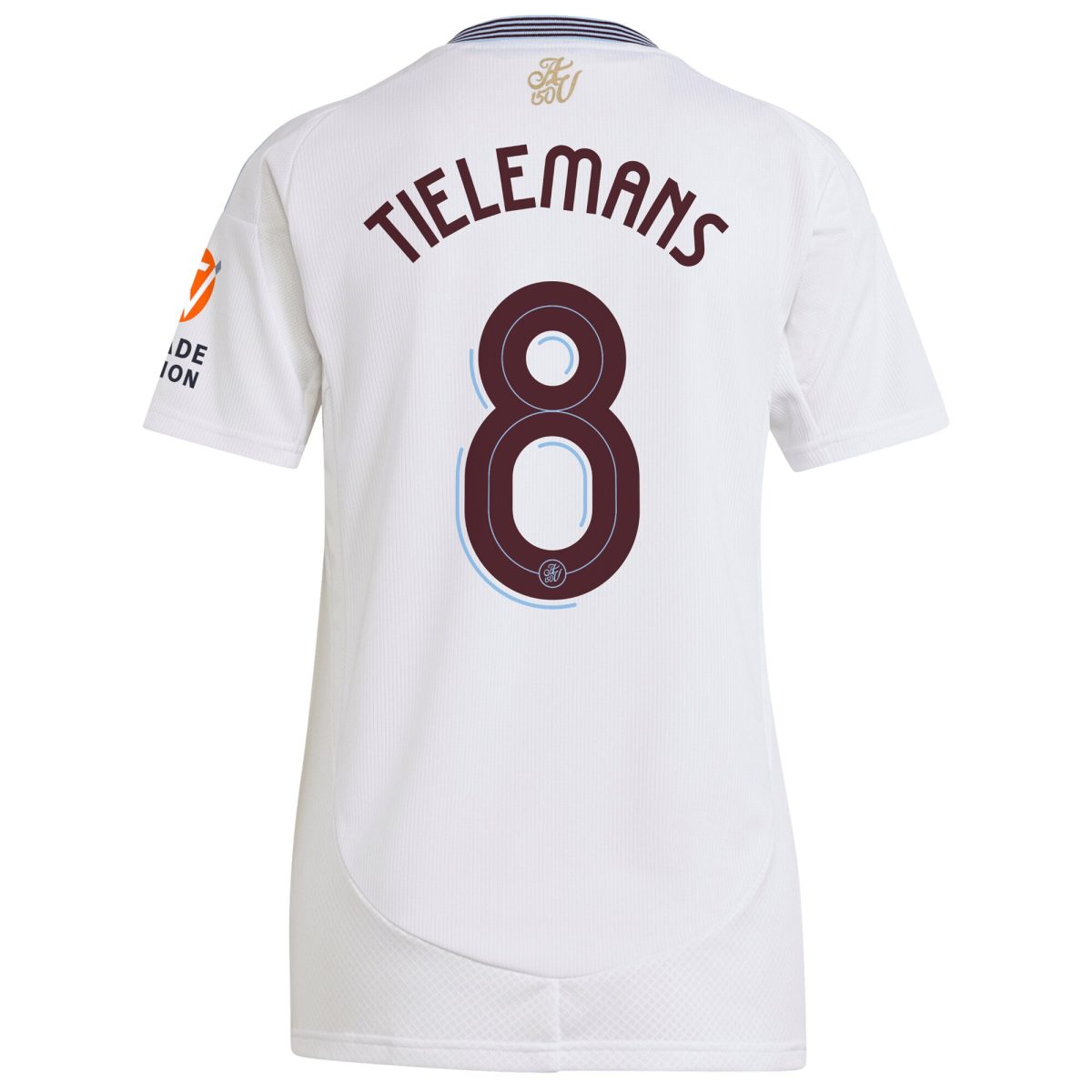 aston villa adidas away shirt 2024-25 – womens with tielemans 8 cup printing Collection - Official Aston Villa Kits