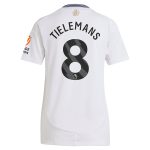 aston villa adidas away shirt 2024-25 – womens with tielemans 8 printing Collection - Official Aston Villa Kits