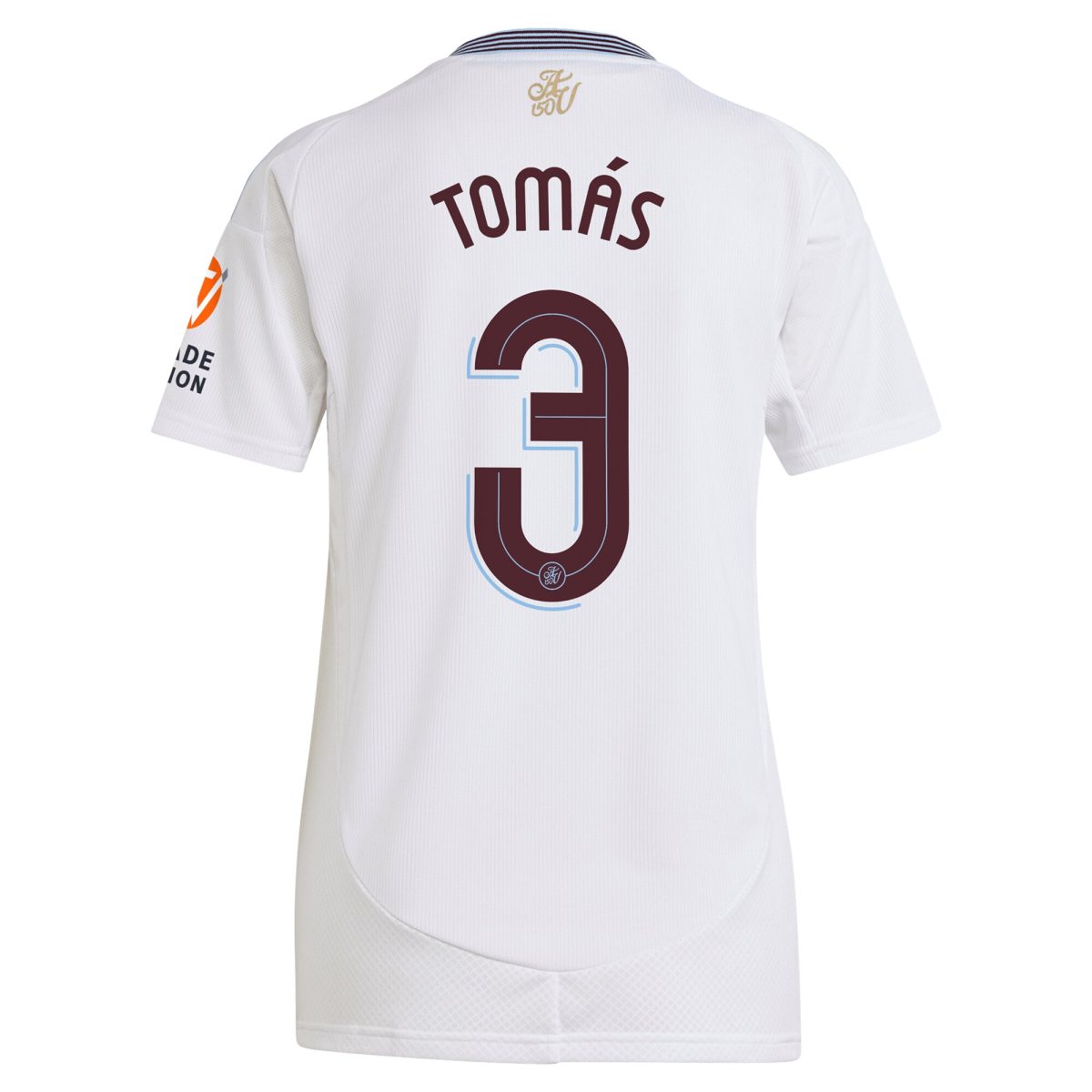 aston villa adidas away shirt 2024-25 – womens with tomás 3 cup printing Collection - Official Aston Villa Kits